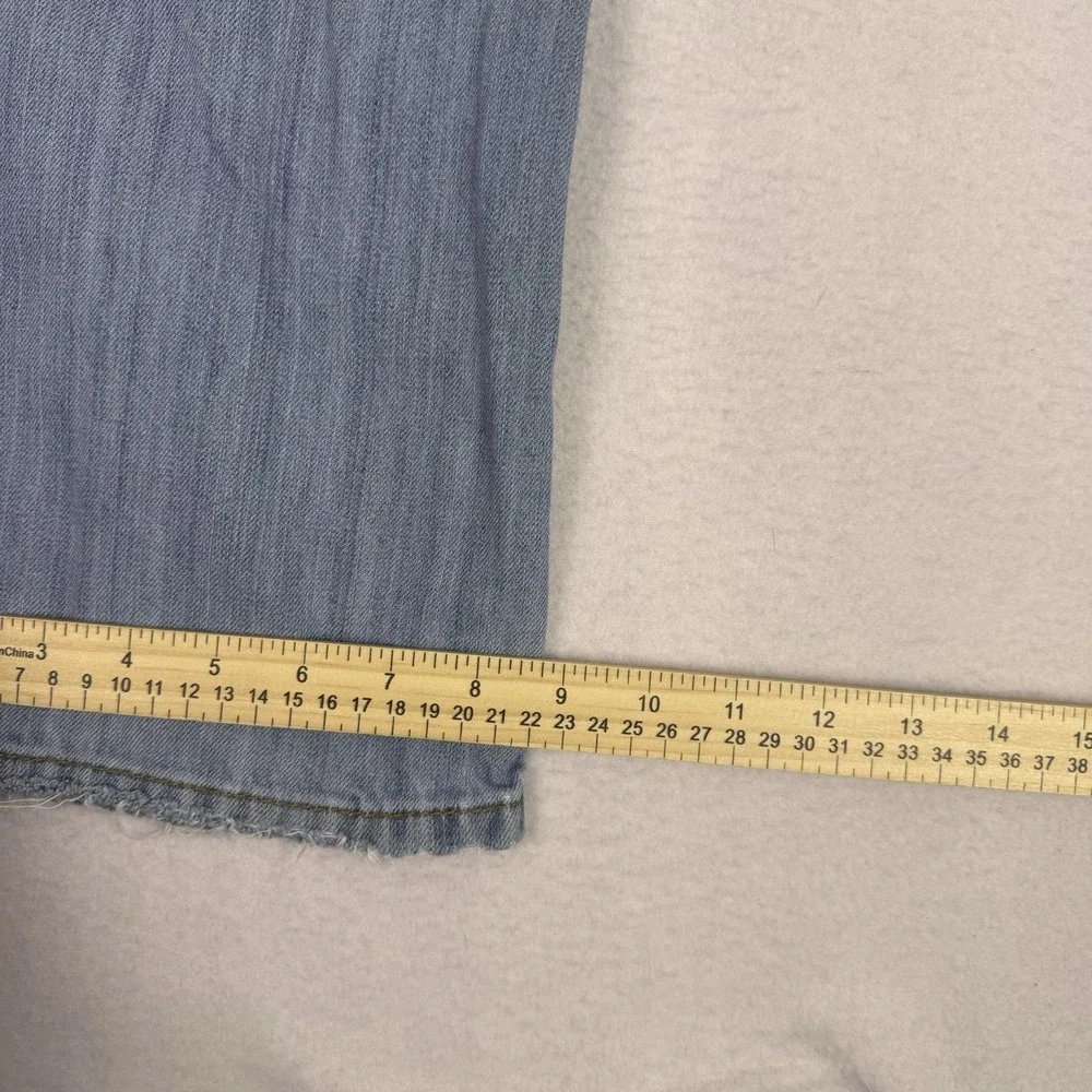 Levi's 559 Relaxed Straight Jeans Men's 34x32 Light‎ Wash Distressed Denim